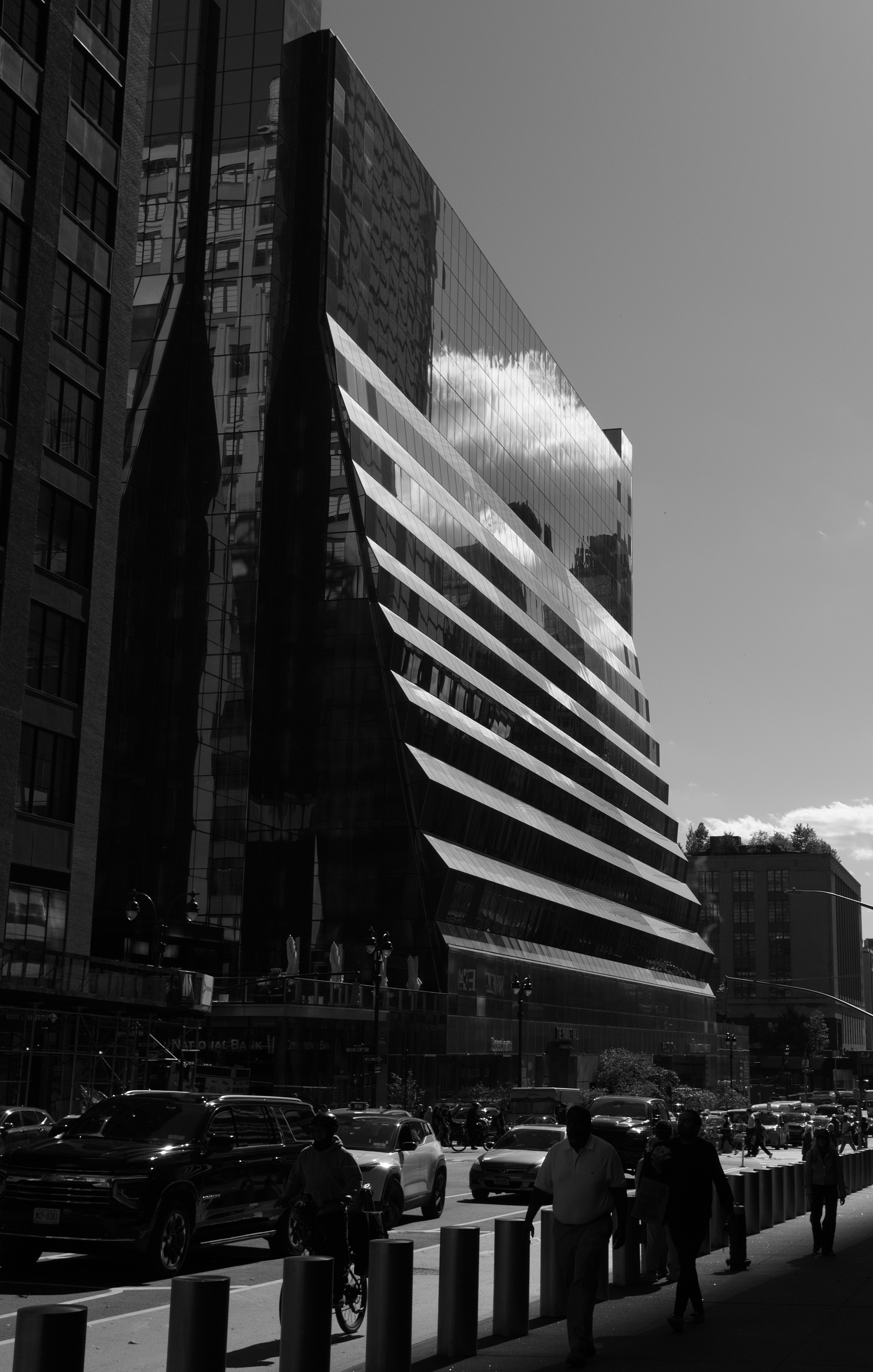 Brad Ellis Photography - Stepped Glass Building Reflections